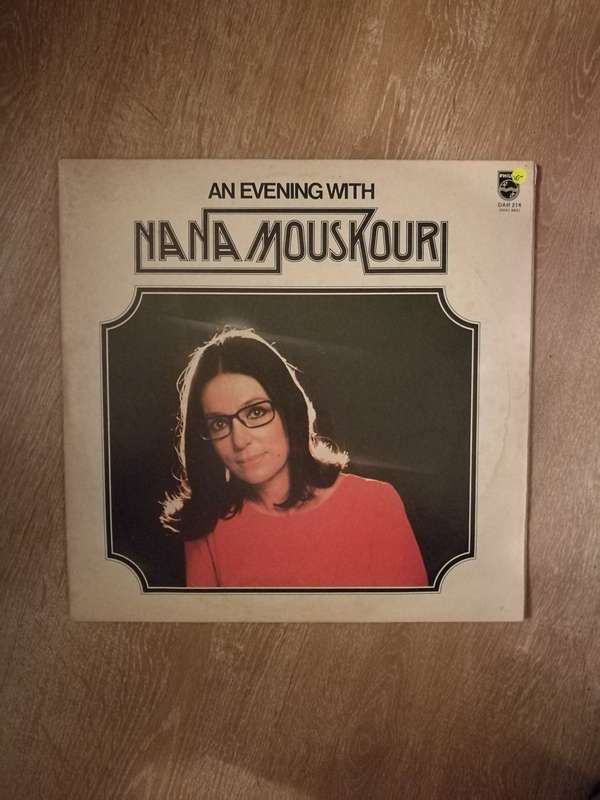 An Evening With Nana Mouskouri - Vinyl LP Record - Opened  - Very-Good- Quality (VG-)