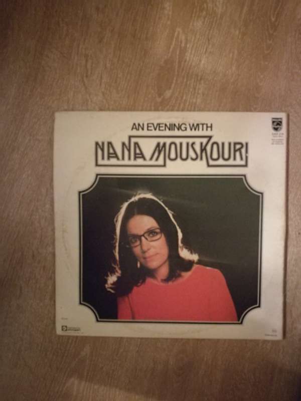 An Evening With Nana Mouskouri - Vinyl LP Record - Opened  - Very-Good- Quality (VG-)