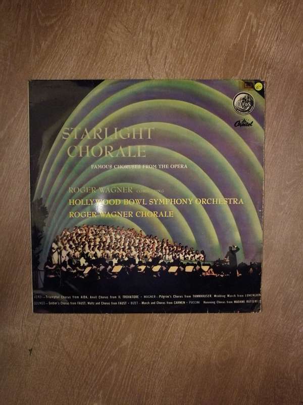 Starlight Chorale - Robert Wagner - Vinyl LP Record - Opened  - Very-Good- Quality (VG-)
