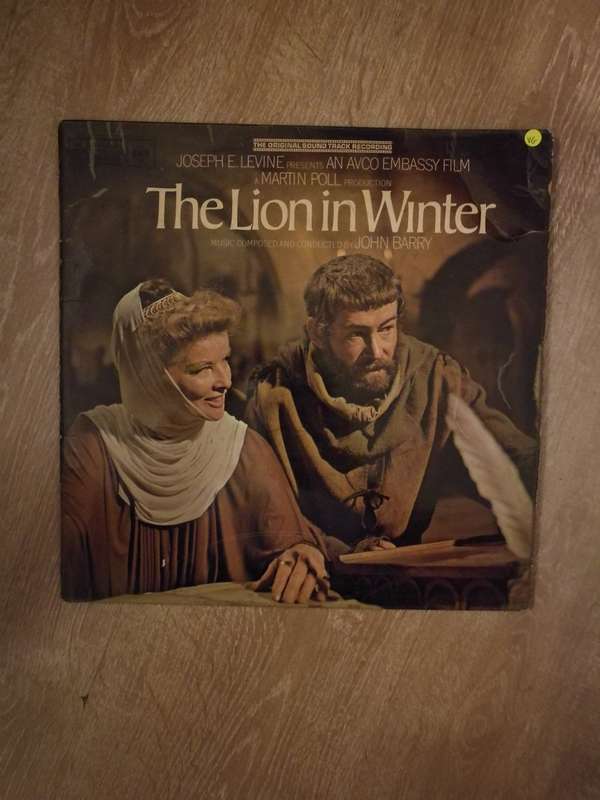 John Barry  The Lion In Winter (Original Motion Picture Soundtrack) - Vinyl LP Record - Ope...