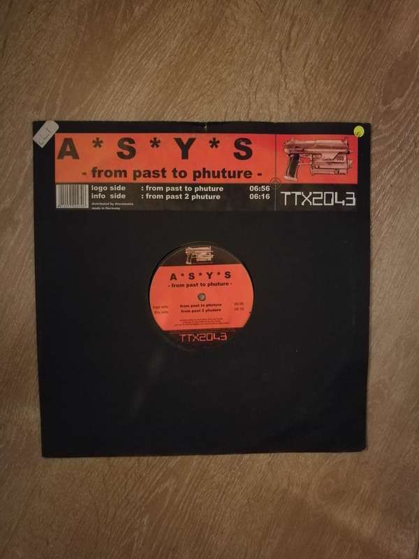 ASYS - From Past To Phuture - Vinyl LP Record - Opened  - Very-Good Quality (VG)