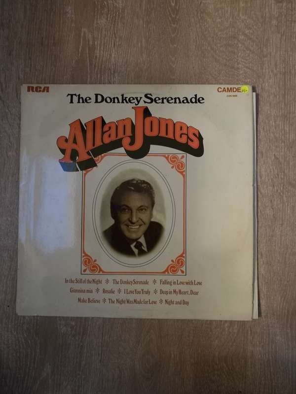 Allan Jones - The Donkey Serenade - Vinyl LP Record - Opened  - Very-Good+ Quality (VG+)