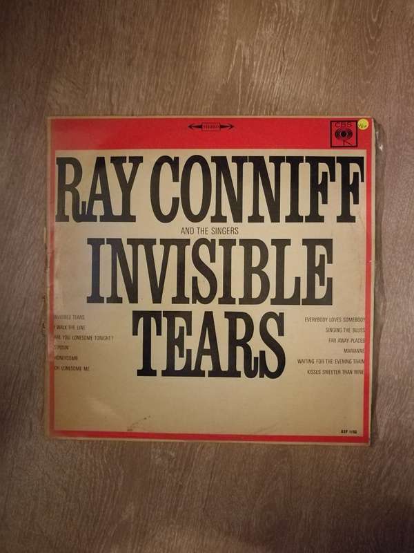 Ray Conniff - Invisible Tears - Vinyl LP Record - Opened  - Very-Good+ Quality (VG+)