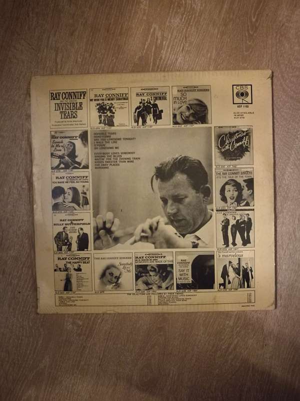 Ray Conniff - Invisible Tears - Vinyl LP Record - Opened  - Very-Good+ Quality (VG+)