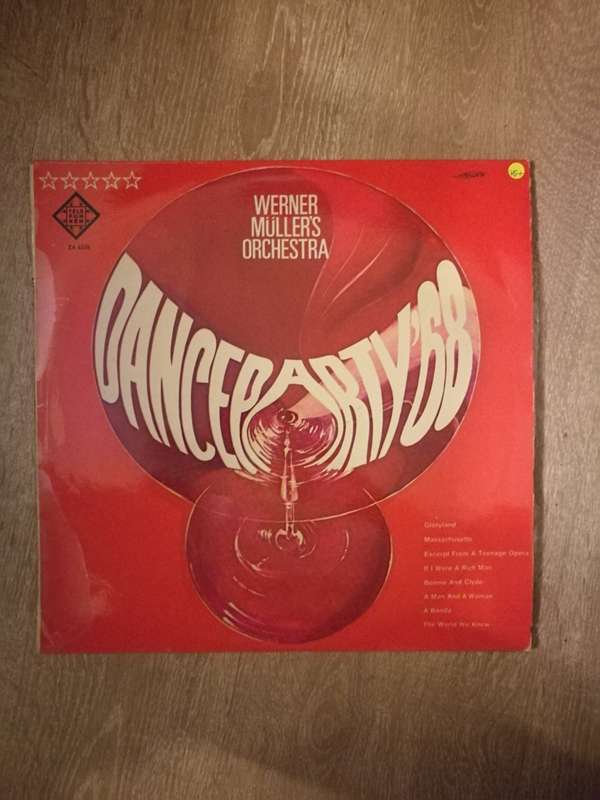 Werner Muller - Dance Party 68 - Vinyl LP Record - Opened  - Very-Good+ Quality (VG+)