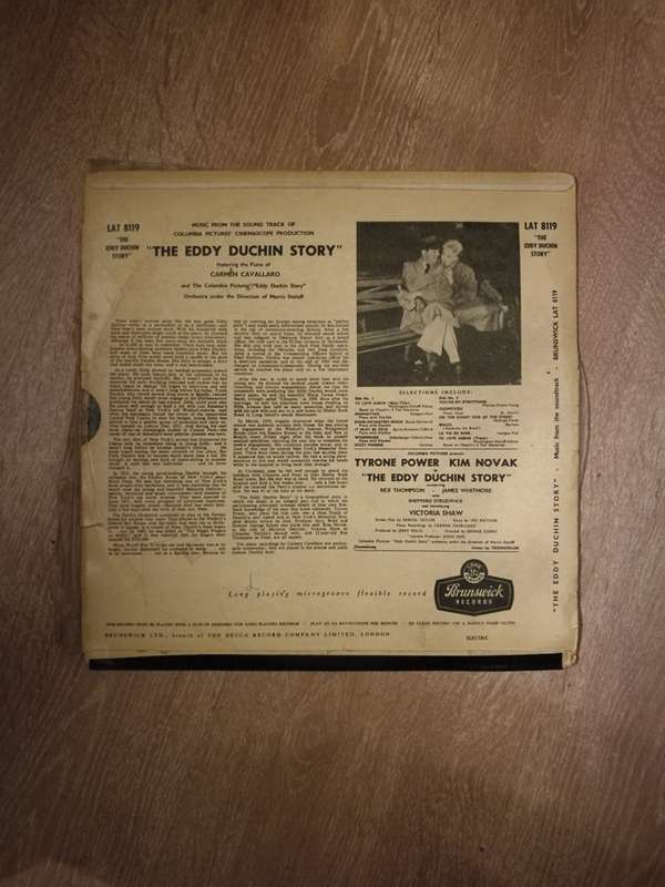 Carmen Cavallaro  The Eddy Duchin Story - Vinyl LP Record - Opened  - Good+ Quality (G+)