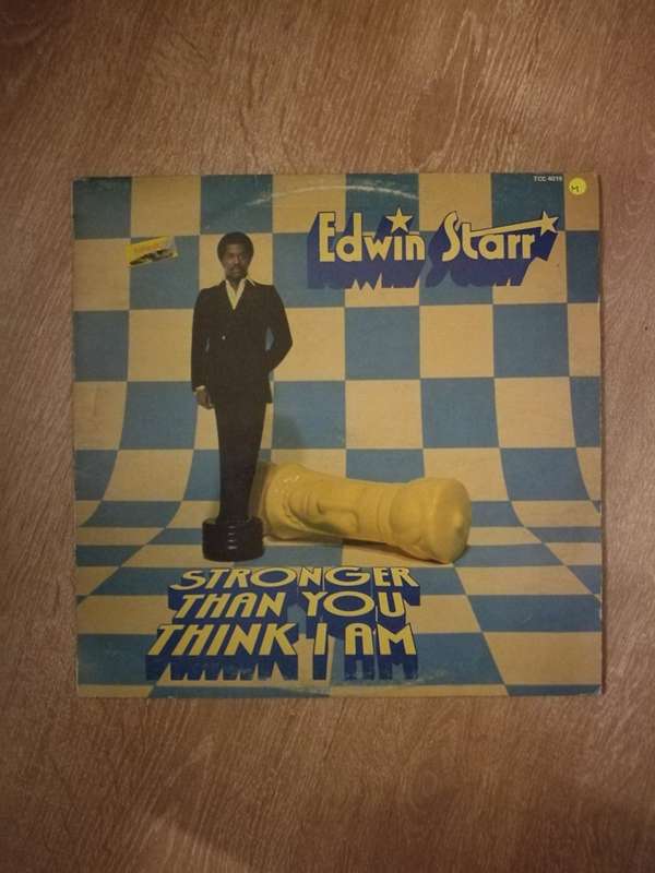 Edwin Starr - Stronger Than You Think I Am - Vinyl LP Opened - Near Mint Condition (NM)