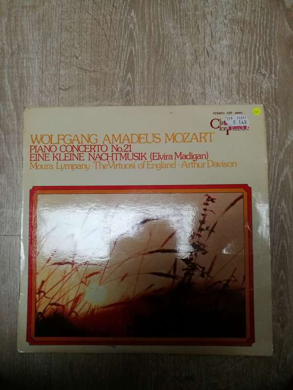 Mozart - Moura Lympany, The Virtuosi Of England, Arthur Davison  Piano Concerto No. 21 "Elv...