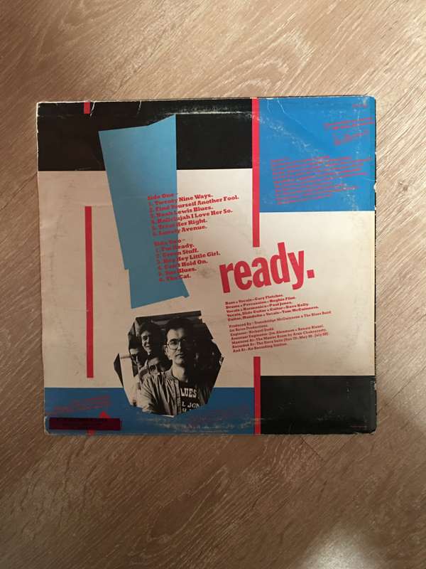 The Blues Band - Ready - Vinyl LP Record - Opened  - Very-Good+ Quality (VG+)
