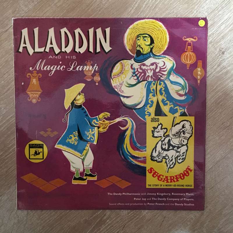 Alladin and His Magic Lamp - Vinyl LP Record - Opened  - Very-Good Quality (VG)