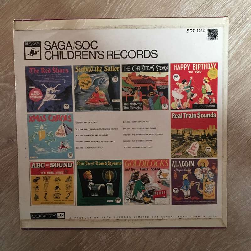 Alladin and His Magic Lamp - Vinyl LP Record - Opened  - Very-Good Quality (VG)