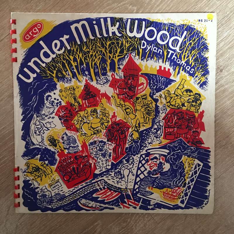 Under Milkwood - Dylan Thomas - Vinyl LP Record - Opened  - Very-Good+ Quality (VG+)
