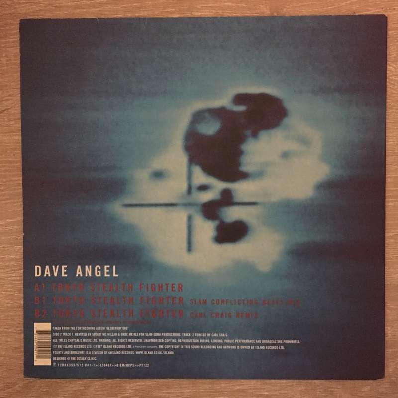 Dave Angel  Tokyo Stealth Fighter -  Vinyl Record - Opened  - Very-Good+ Quality (VG+)