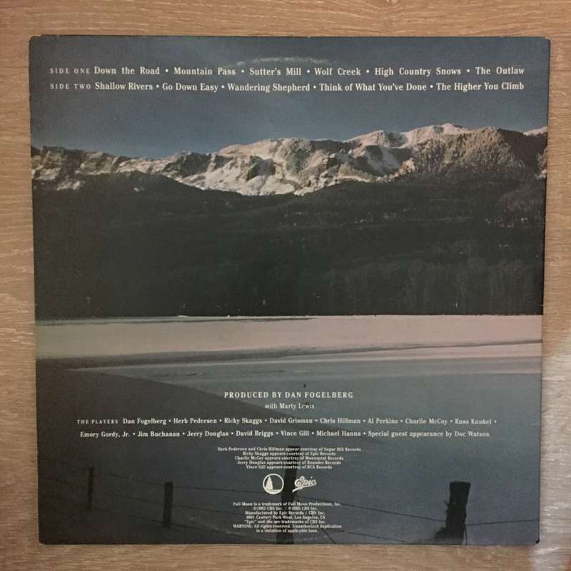 Dan Fogelberg - High Country Snows -  Vinyl Record - Opened  - Very-Good+ Quality (VG+)