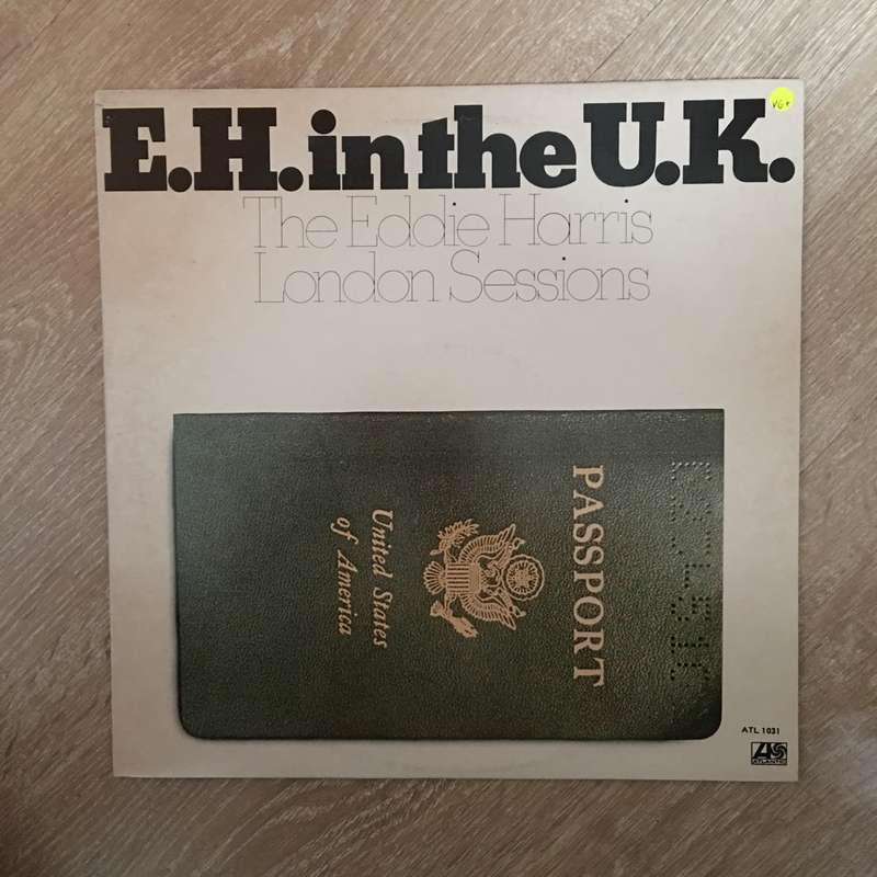 Eddie Harris - E.H In The UK - Vinyl LP Record - Opened  - Very-Good+ Quality (VG+)