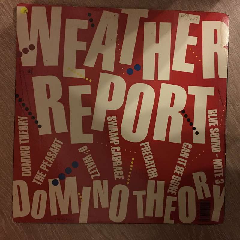 Weather Report  Domino Theory - Vinyl LP Record - Sealed