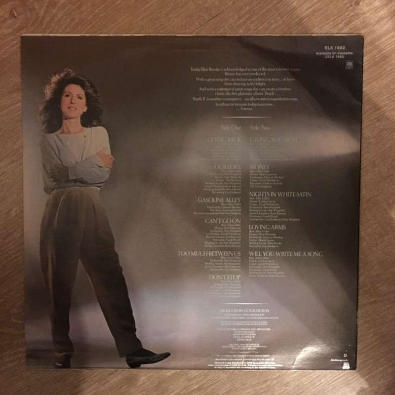 Elkie Brooks  Pearls II -  Vinyl LP Record - Opened  - Very-Good+ Quality (VG+)
