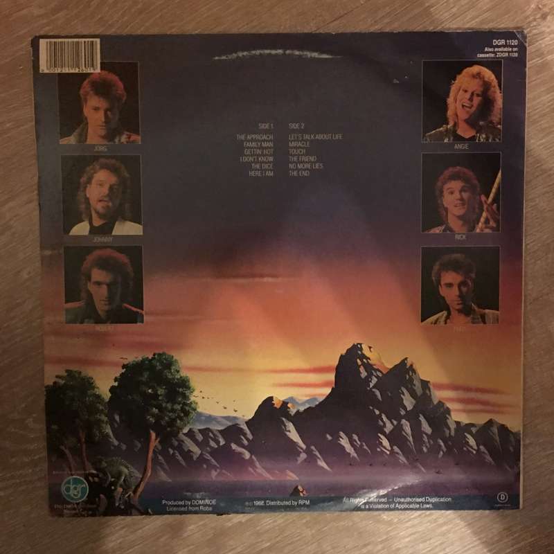 Dominoe - Keep In Touch -  Vinyl LP Record  (VG+)