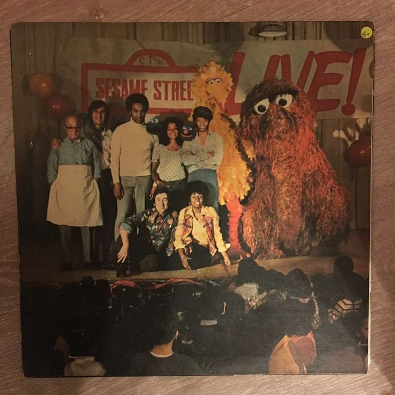 Sesame Street  Sesame Street Live! -  Vinyl LP Record - Opened  - Very-Good+ Quality (VG+)