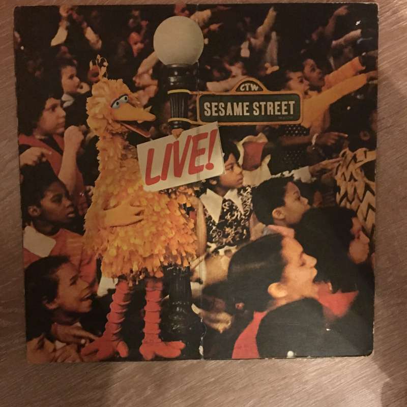 Sesame Street  Sesame Street Live! -  Vinyl LP Record - Opened  - Very-Good+ Quality (VG+)