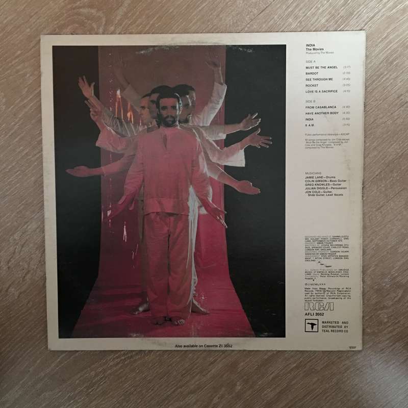 India - The Movies  - Vinyl LP - Opened  - Very-Good+ Quality (VG+)