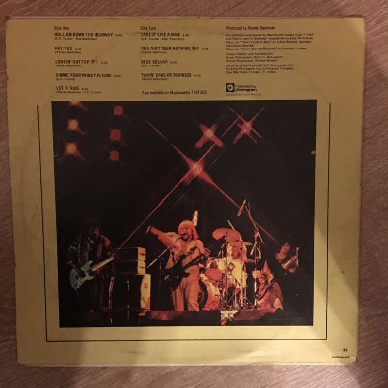 Bachman-Turner Overdrive  Best Of B.T.O. (So Far) -  Vinyl LP Record - Opened  - Very-Good+...
