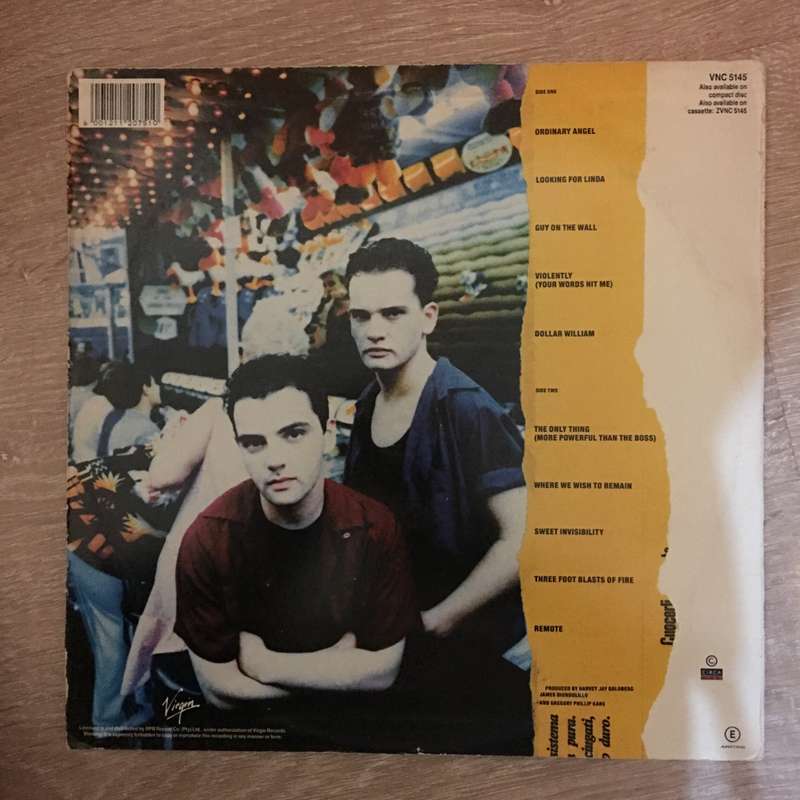 Hue and Cry  Remote - Vinyl LP Record - Opened  - Very-Good+ Quality (VG+)