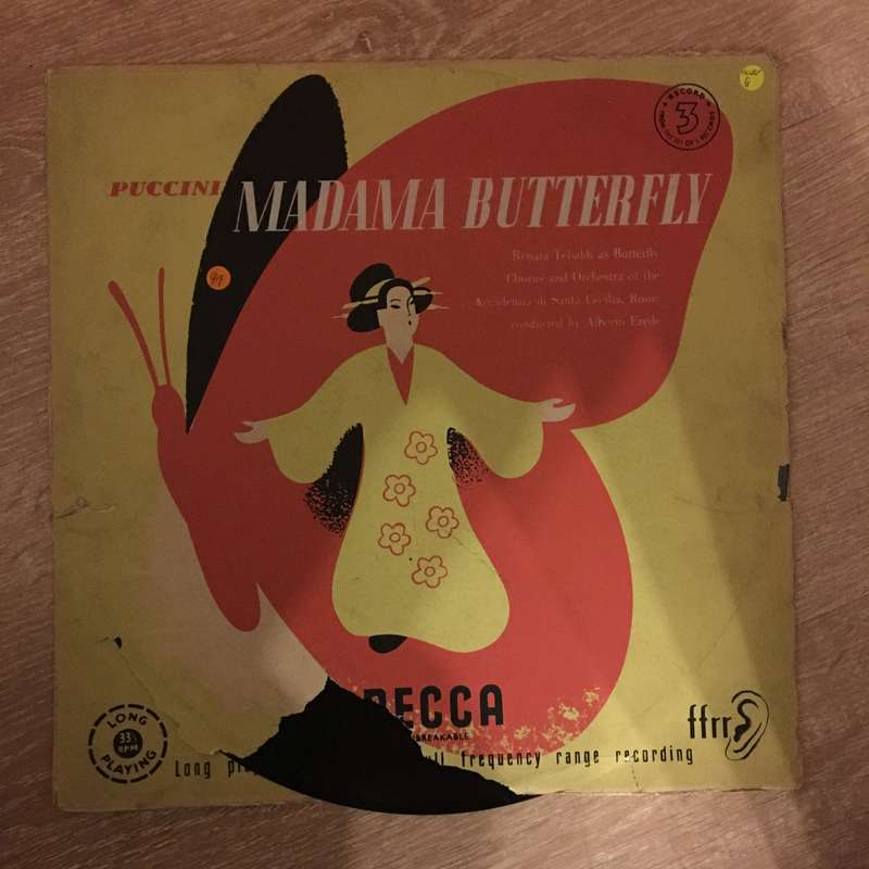 Puccini - Madame Butterfly Record 3 - Vinyl LP Record - Opened  - Good Quality (G)