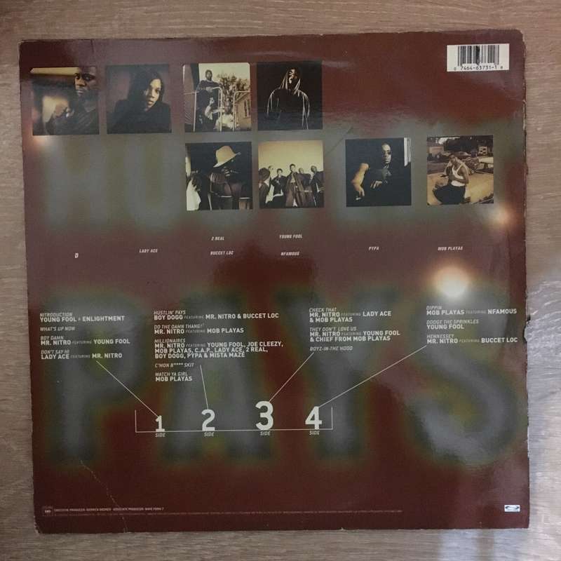 Nitro - Hustlin' Pays - Vinyl LP Record - Opened  - Very-Good Quality (VG)