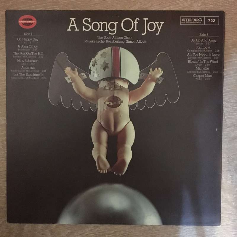 The Scott Allison Choir  A Song Of Joy - Vinyl LP Record - Opened  - Very-Good- Quality (VG-)