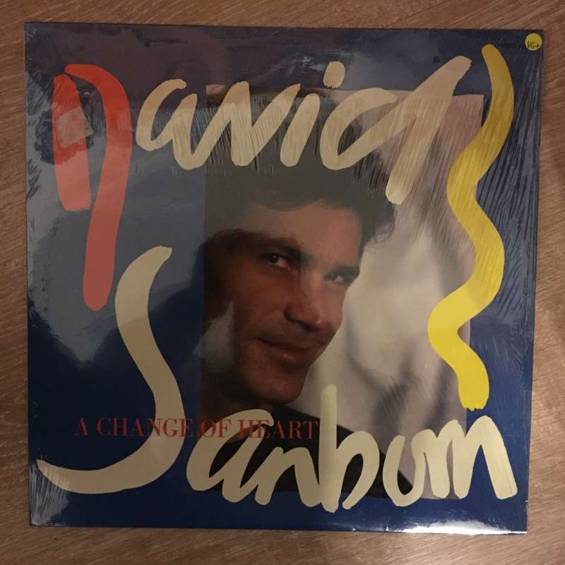 David Sanborn - A Change of Heart - Vinyl LP Record (VG+)