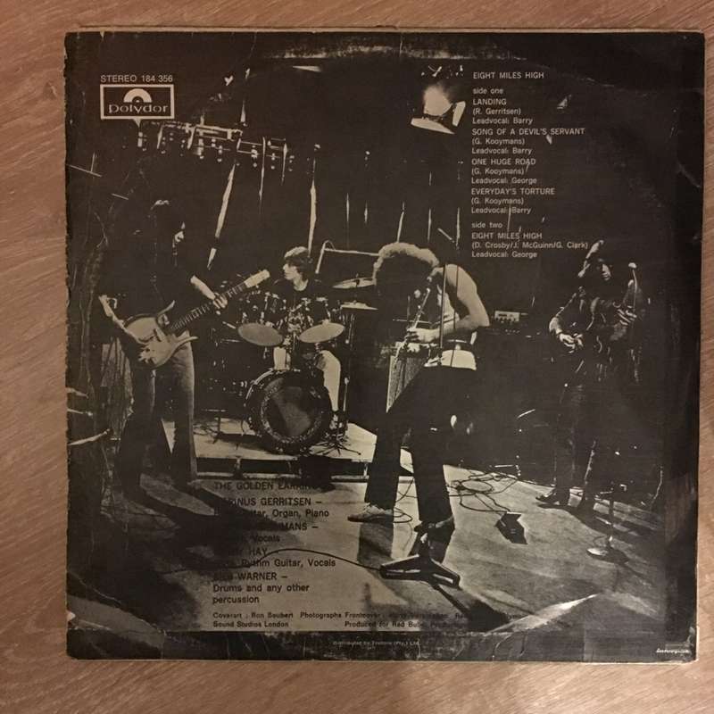Golden Earring  Eight Miles High -  Vinyl LP Record - Opened  - Very-Good Quality (VG)