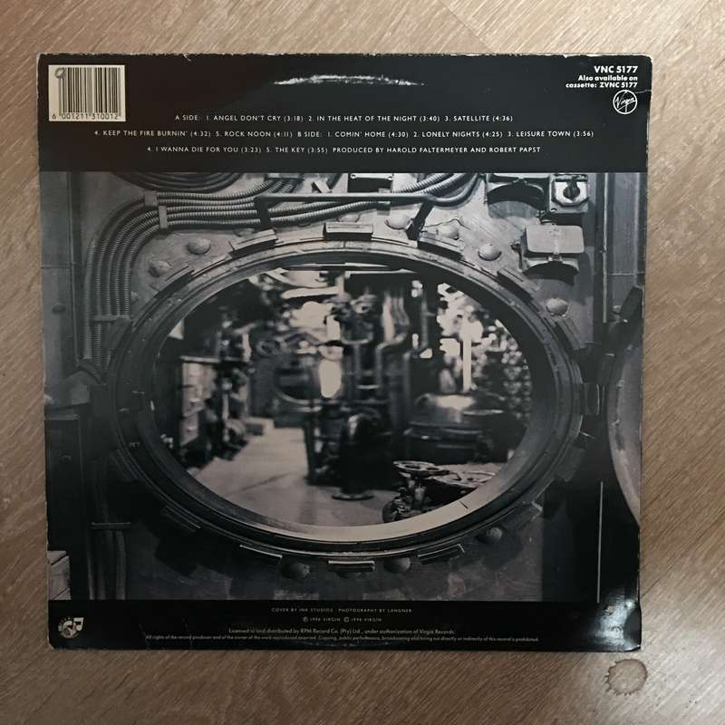 Dominoe - The  Key - Vinyl LP Record - Opened  - Very-Good+ Quality (VG+)