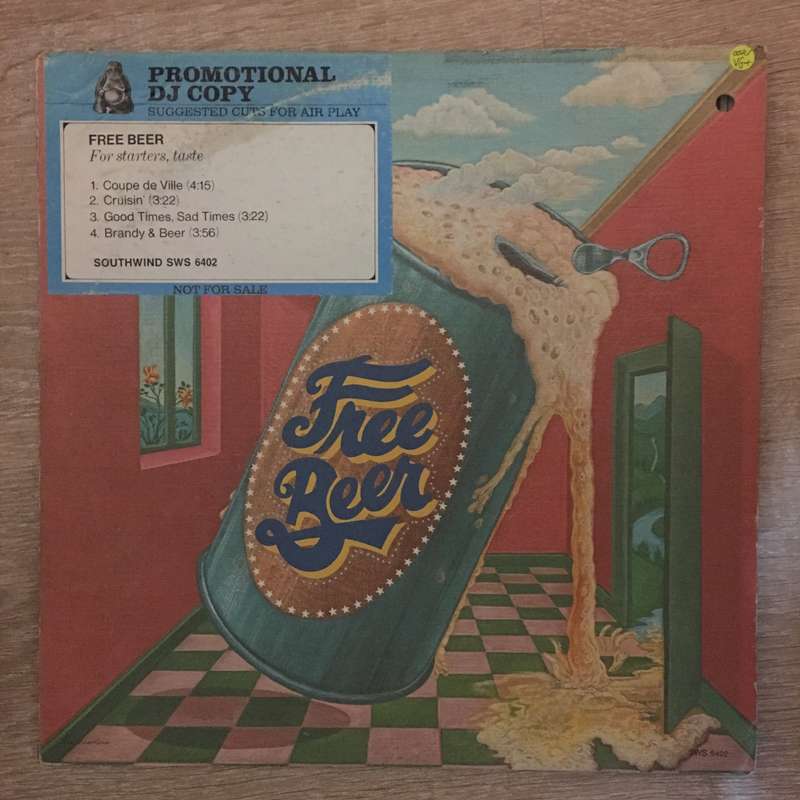 Free Beer  Free Beer - DJ Copy - Cuts for Airplay - Vinyl LP Record - Very-Good+ Quality (VG+)