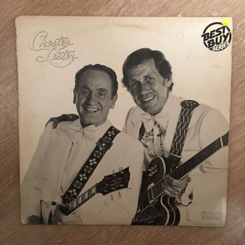 Chet Atkins & Les Paul  Chester & Lester - Vinyl LP Record - Opened  - Very-Good+ Quality (...