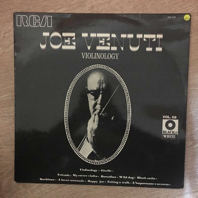 Joe Venuti  Violinology - Vinyl LP{ Record - Opened  - Very-Good+ Quality (VG+)
