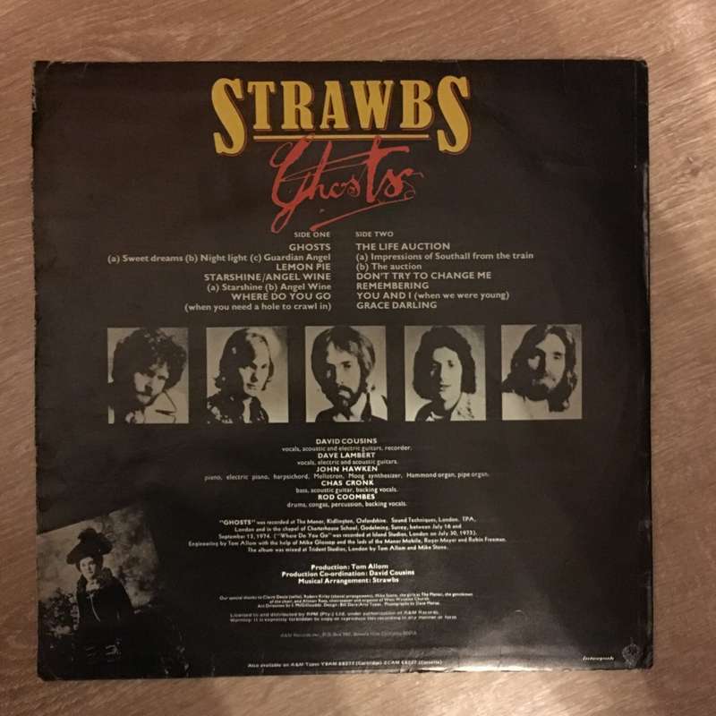 Strawbs - Ghosts -  Vinyl LP Record (VG)