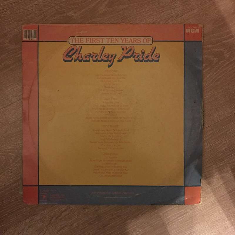 The First 10 Years Of Charley Pride - Double Vinyl LP Record - Opened  - Very-Good Quality (VG)