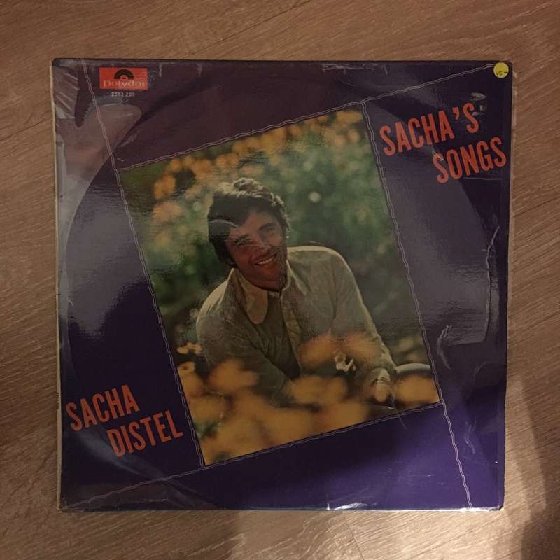 Sacha Distel - Sacha's Songs - Vinyl LP Record - Opened  - Very-Good- Quality (VG-)