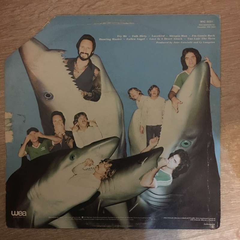 John Entwistle  Too Late The Hero - Vinyl LP Record - Opened  - Very-Good Quality (VG)