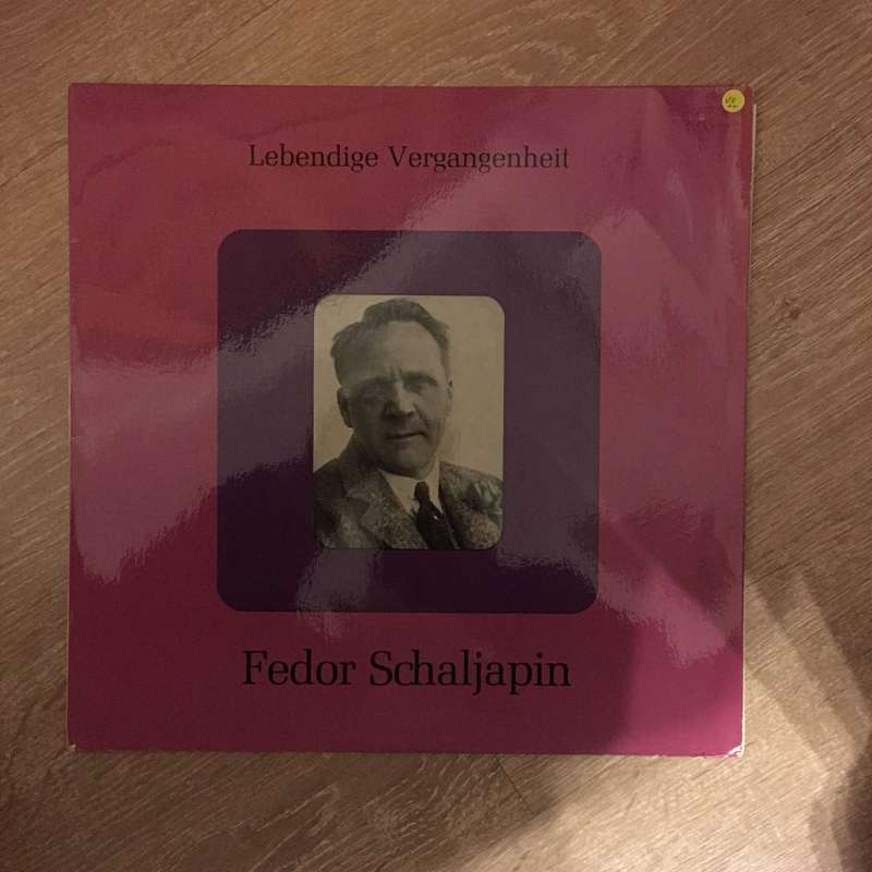 Lebendige Vergangenheit - Fedor Schaljapin- Vinyl LP Record - Opened  - Very-Good+ Quality (VG+)