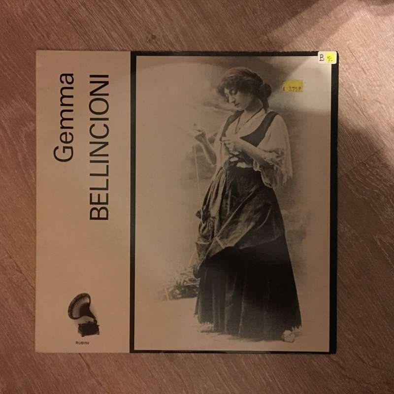 Gemma Bellineioni - Vinyl LP Record - Opened  - Very-Good+ Quality (VG+)