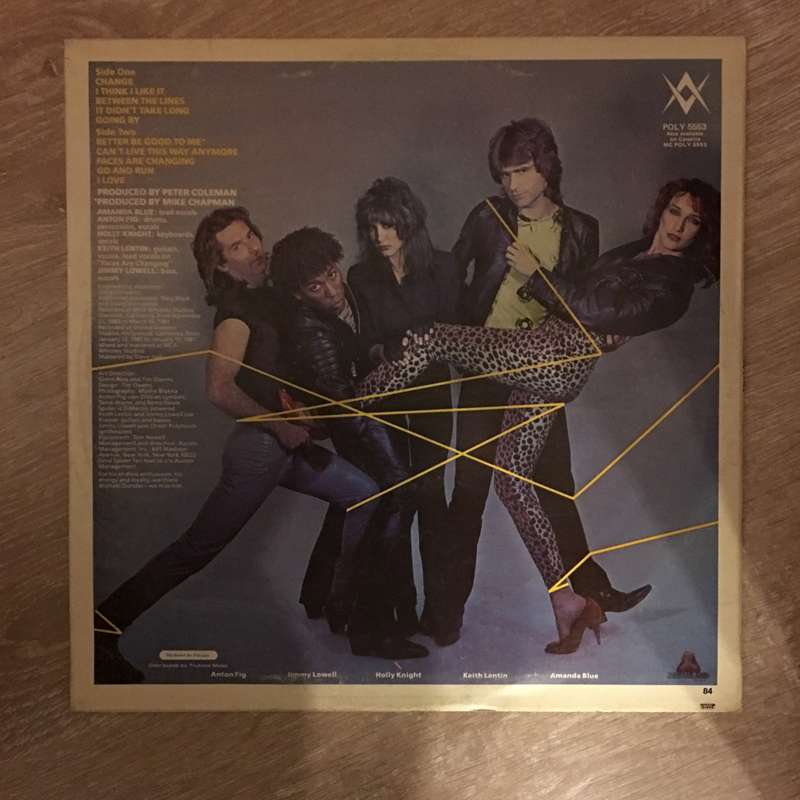 Spider   Between The Lines - Vinyl LP Record - Opened  - Very-Good+ Quality (VG+)