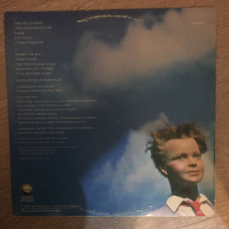 Quarterflash  Take Another Picture - Vinyl LP Record - Opened  - Very-Good Quality (VG)
