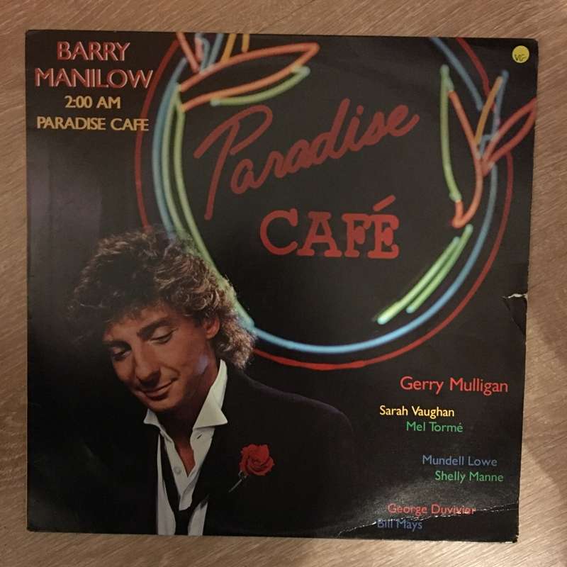 Barry Manilow - 2:00 AM Paradise Cafe -  Vinyl LP Record  - Very-Good Quality (VG)