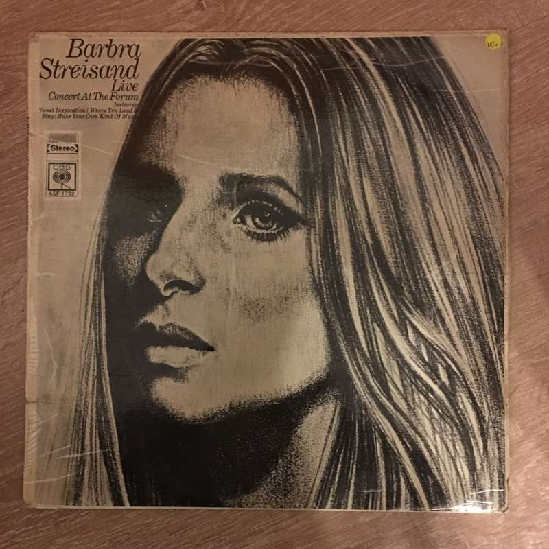 Barbra Streisand  Live Concert At The Forum - Vinyl LP Record - Opened  - Very-Good+ Qualit...
