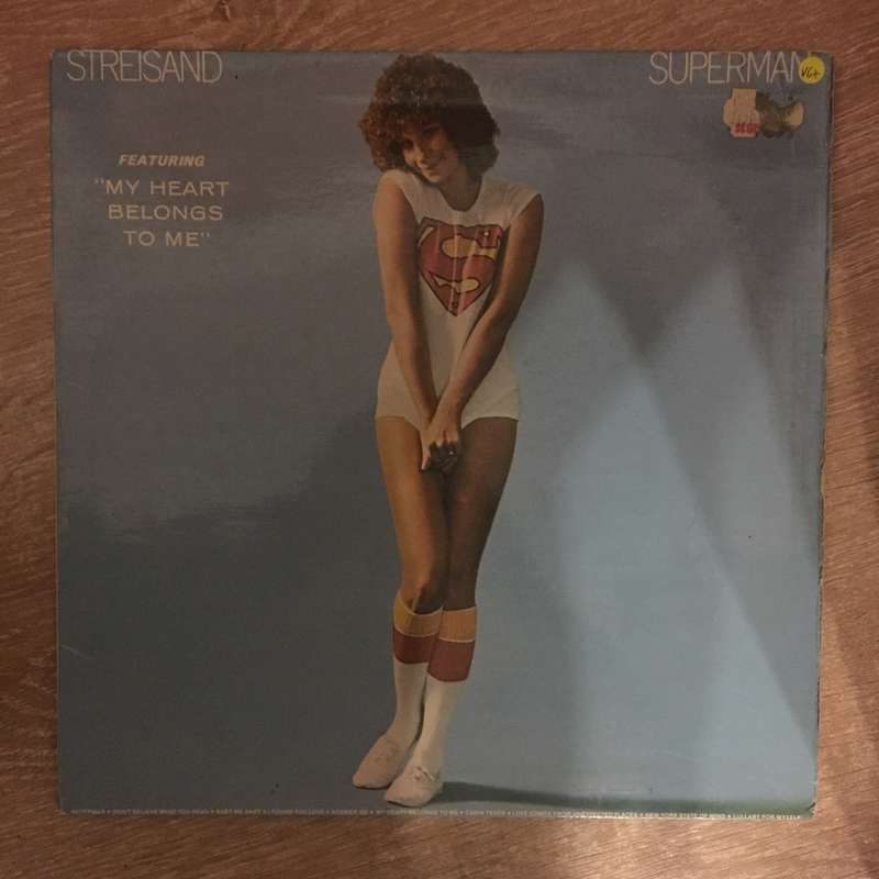 Barbra Streisand  Superman - Vinyl LP Record - Very-Good+ Quality (VG+)