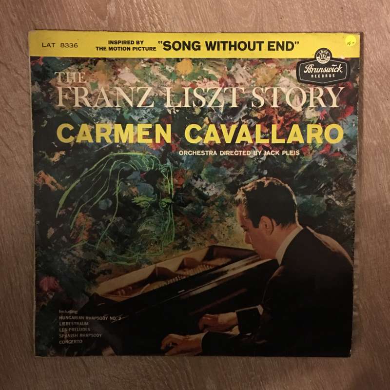 Carmen Cavallaro - Jack Pleis  The Franz Liszt Story - Vinyl LP Record - Opened  - Very-Goo...