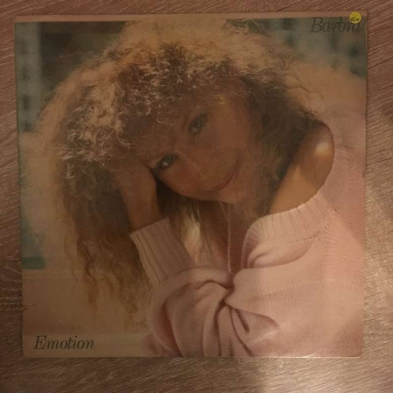 Barbra Streisand - Emotion  - Vinyl LP Record - Very-Good+ Quality (VG+)