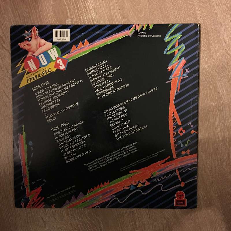 Now That's What I Call Music Vol 3 - Various - Original Artists - Vinyl LP Record - Opened  - Ver...